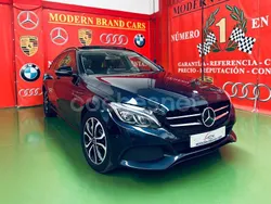Azul Usado 2017 Mercedes C250 Familiar | 20.990 € (Buen precio)