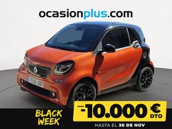 Naranja Usado 2015 Smart ForTwo Cabrio Prime Descapotable | 9450 € (Super precio)