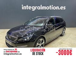 Negro Usado 2019 Peugeot 308 GT-line Berlina | 15.900 €