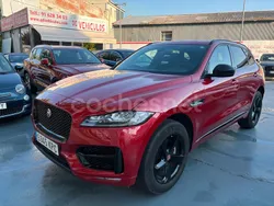 Rojo Usado 2018 Jaguar F-Pace R-Sport SUV | 22.990 € (Precio justo)