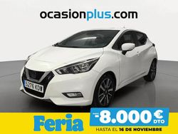 Blanco Usado 2017 Nissan Micra Acenta Utilitario | 11.099 € (Precio justo)