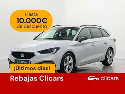 Blanco Usado 2024 Seat Leon ST FR Familiar | 23.690 € (Precio justo)