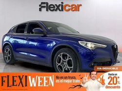 Azul Usado 2022 Alfa Romeo Stelvio Sprint SUV | 27.990 € (Precio justo)