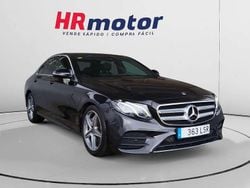 Negro Usado 2020 Mercedes E220 AMG line Berlina | 27.370 € (Buen precio)
