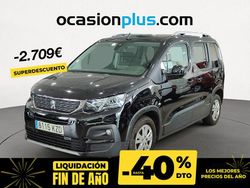 Negro Usado 2019 Peugeot Rifter Allure Monovolumen | 18.800 € (Precio justo)