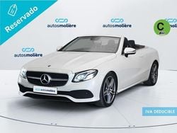 Blanco Usado 2017 Mercedes E220 Descapotable | 29.890 € (Buen precio)