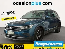 Azul Usado 2022 VW Tiguan Life SUV | 24.355 € (Super precio)