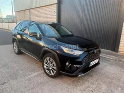 Negro Usado 2021 Toyota RAV4 Hybrid Luxury SUV | 33.200 € (Buen precio)