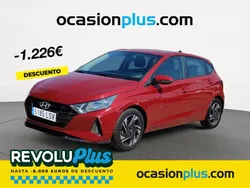 Rojo Usado 2021 Hyundai i20 Berlina | 13.150 € (Precio justo)