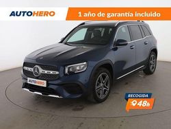 Azul Usado 2022 Mercedes GLB200 AMG line SUV | 37.399 € (Precio justo)