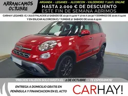 Rojo Usado 2019 Fiat 500L Cross Monovolumen | 12.990 € (Precio justo)