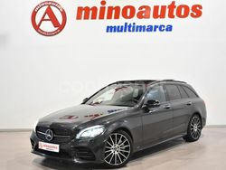 Gris / plata Usado 2020 Mercedes C300 AMG line Familiar | 33.900 € (Precio justo)