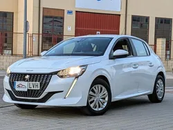 Blanco Usado 2021 Peugeot 208 Active Utilitario | 13.450 € (Precio justo)
