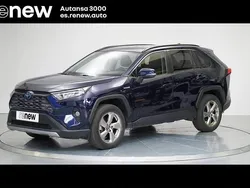 Azul orión Usado 2021 Toyota RAV4 Hybrid Luxury SUV | 33.476 € (Precio justo)