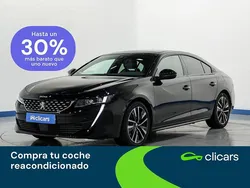 Negro Usado 2020 Peugeot 508 GT-line Berlina | 22.690 € (Precio justo)