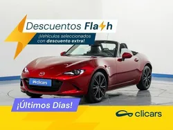 Rojo Nuevo 2025 Mazda MX5 Exclusive-Line Descapotable | 33.190 € (Buen precio)