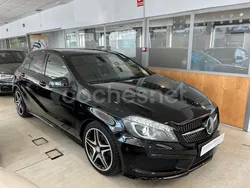 Negro Usado 2015 Mercedes A200 AMG line Berlina | 17.950 € (Precio justo)