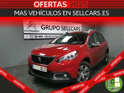 Rojo Usado 2018 Peugeot 2008 Style SUV | 12.290 € (Precio justo)
