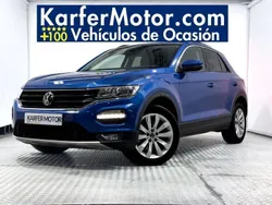 Azul Usado 2021 VW T-Roc Advance SUV | 24.700 € (Precio justo)