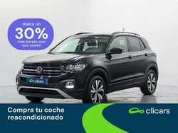 Negro Usado 2022 VW T-Cross Advance SUV | 19.990 € (Precio justo)