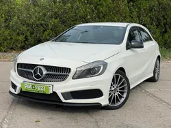 Blanco Usado 2015 Mercedes A180 AMG line Berlina | 13.999 € (Buen precio)