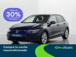 Azul Usado 2021 VW Golf VIII Life Berlina | 20.890 € (Buen precio)