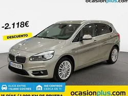 Plateado Usado 2017 BMW 218 Active Tourer Monovolumen | 21.300 € (Caro)