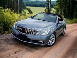 Gris / plata Usado 2010 Mercedes E250 Elegance Descapotable | 15.000 € (Precio justo)