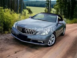 Gris / plata Usado 2010 Mercedes E250 Elegance Descapotable | 15.000 € (Precio justo)