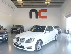 Blanco Usado 2014 Mercedes C220 Berlina | 18.500 € (Buen precio)