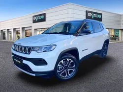 Blanco Usado 2021 Jeep Compass Limited SUV | 29.490 € (Caro)