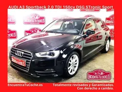 Negro Usado 2013 Audi A3 Sportback Attraction Berlina | 14.990 € (Precio justo)