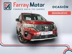 Rojo Usado 2024 Nissan Townstar N-Connecta Monovolumen | 22.450 € (Precio justo)