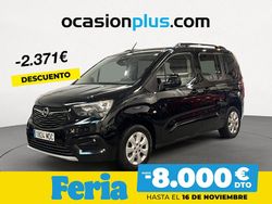 Negro Usado 2022 Opel Combo Elegance Monovolumen | 21.690 € (Buen precio)