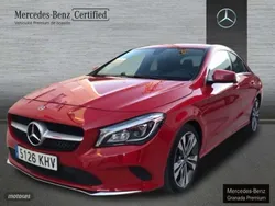 Rojo júpiter Usado 2018 Mercedes CLA200 Urban Coupe | 26.500 € (Un poco caro)