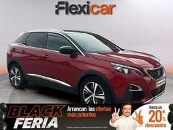 Rojo Usado 2017 Peugeot 3008 GT-line SUV | 15.990 € (Caro)