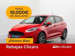 Blanco Usado 2018 Ford Fiesta ST-Line Utilitario | 13.990 € (Precio justo)