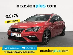 Rojo Usado 2018 Cupra Leon Familiar | 25.490 € (Precio justo)