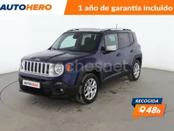 Azul Usado 2017 Jeep Renegade Limited SUV | 14.299 € (Precio justo)