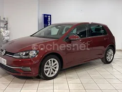 Rojo Usado 2019 VW Golf VII Advance Berlina | 19.900 € (Precio justo)