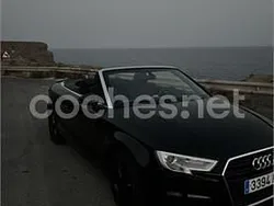 Negro Usado 2018 Audi A3 Cabriolet Descapotable | 17.500 € (Precio justo)