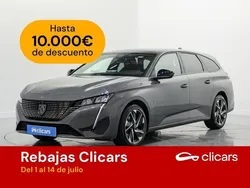 Gris Usado 2024 Peugeot 308 Allure Familiar | 19.990 € (Precio justo)