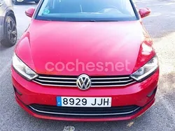 Rojo Usado 2015 VW Golf Sportsvan Sportline Monovolumen | 14.490 € (Un poco caro)