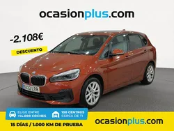 Naranja Usado 2021 BMW 225 Active Tourer iPerformance Monovolumen | 19.990 € (Precio justo)