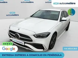 Blanco Usado 2022 Mercedes C220 Familiar | 38.890 € (Precio justo)