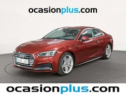 Rojo Usado 2017 Audi A5 S-Line Coupe | 30.490 € (Precio justo)