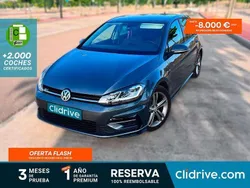 Gris Usado 2018 VW Golf VII Sportline Utilitario | 17.890 € (Precio justo)