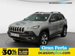 Gris Usado 2015 Jeep Cherokee Trailhawk SUV | 19.990 € (Precio justo)