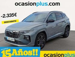 Gris Usado 2023 Hyundai Tucson N Line SUV | 22.046 € (Precio justo)