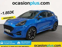 Azul Usado 2024 Ford Puma Gen-E ST-Line X SUV | 18.537 €
